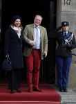 Amsterdam 3 februari 2018 
Prinses Beatrix viert haar 80e verjaardag in het paleis op de dam. Prins Carlos en Prinses Annemarie