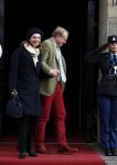 Amsterdam 3 februari 2018 
Prinses Beatrix viert haar 80e verjaardag in het paleis op de dam. Prins Carlos en Prinses Annemarie