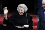 Amsterdam 3 februari 2018 
Prinses Beatrix viert haar 80e verjaardag in het paleis op de dam.