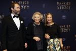 Amsterdam 5 maart 2018
Premiere bankier van het verzet in het de Lemar theater. Prinses Margarita en haar man Tjalling ten Cate ontvangen Prinses Beatrix