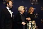 Amsterdam 5 maart 2018
Premiere bankier van het verzet in het de Lemar theater. Prinses Margarita en haar man Tjalling ten Cate ontvangen Prinses Beatrix
