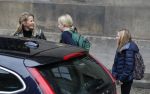 Amsterdam 3 februari 2018 
Prinses Beatrix viert haar 80e verjaardag in het paleis op de dam.
Prinses Mabel met haar kinderen Gravin Luana en Gravin Zaria