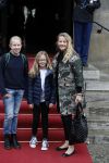 Amsterdam 3 februari 2018 
Prinses Beatrix viert haar 80e verjaardag in het paleis op de dam.
Prinses Mabel met haar kinderen Gravin Luana en Gravin Zaria