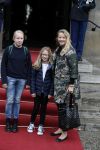 Amsterdam 3 februari 2018 
Prinses Beatrix viert haar 80e verjaardag in het paleis op de dam.
Prinses Mabel met haar kinderen Gravin Luana en Gravin Zaria