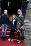 Amsterdam 3 februari 2018 
Prinses Beatrix viert haar 80e verjaardag in het paleis op de dam.
Prinses Mabel met haar kinderen Gravin Luana en Gravin Zaria