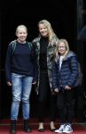 Amsterdam 3 februari 2018 
Prinses Beatrix viert haar 80e verjaardag in het paleis op de dam.
Prinses Mabel met haar kinderen Gravin Luana en Gravin Zaria