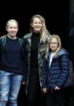 Amsterdam 3 februari 2018 
Prinses Beatrix viert haar 80e verjaardag in het paleis op de dam.
Prinses Mabel met haar kinderen Gravin Luana en Gravin Zaria