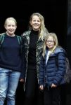 Amsterdam 3 februari 2018 
Prinses Beatrix viert haar 80e verjaardag in het paleis op de dam.
Prinses Mabel met haar kinderen Gravin Luana en Gravin Zaria