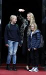 Amsterdam 3 februari 2018 
Prinses Beatrix viert haar 80e verjaardag in het paleis op de dam.
Prinses Mabel met haar kinderen Gravin Luana en Gravin Zaria