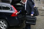 Amsterdam 3 februari 2018 
Prinses Beatrix viert haar 80e verjaardag in het paleis op de dam.
Prinses Mabel, Gravin Luana en Gravin Zaria hun bagage