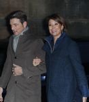 Amsterdam 3 februari 2018 
Prinses Beatrix viert haar 80e verjaardag in het paleis op de dam.
Prins Maurits en Prinses Marilene