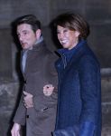 Amsterdam 3 februari 2018 
Prinses Beatrix viert haar 80e verjaardag in het paleis op de dam.
Prins Maurits en Prinses Marilene