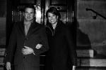 Amsterdam 3 februari 2018 
Prinses Beatrix viert haar 80e verjaardag in het paleis op de dam.
Prins Maurits en Prinses Marilene