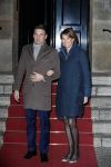 Amsterdam 3 februari 2018 
Prinses Beatrix viert haar 80e verjaardag in het paleis op de dam.
Prins Maurits en Prinses Marilene