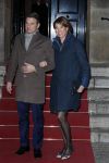 Amsterdam 3 februari 2018 
Prinses Beatrix viert haar 80e verjaardag in het paleis op de dam.
Prins Maurits en Prinses Marilene