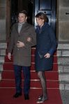 Amsterdam 3 februari 2018 
Prinses Beatrix viert haar 80e verjaardag in het paleis op de dam.
Prins Maurits en Prinses Marilene