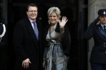 Amsterdam 3 februari 2018 
Prinses Beatrix viert haar 80e verjaardag in het paleis op de dam.
Prins Constantijn, Prinses Laurentien, Gravin Eloise, Graaf Claus Casimir en Gravin Leonore arriveren bij het Koninklijk Paleis op de Dam