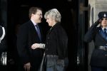 Amsterdam 3 februari 2018 
Prinses Beatrix viert haar 80e verjaardag in het paleis op de dam.
Prins Constantijn, Prinses Laurentien, Gravin Eloise, Graaf Claus Casimir en Gravin Leonore arriveren bij het Koninklijk Paleis op de Dam