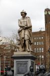 Amsterdam 6 maart 2018 
Rembrandt plein in Amsterdam met kantoor Booking.com
