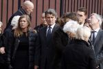 Rotterdam 20 februari 2018
Dienst voor overlijden /begrafenis Ruud Lubbers in de Laurentius Elisabeth Kathedraal. Ria Lubbers en haar familie