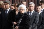 Rotterdam 20 februari 2018
Dienst voor overlijden /begrafenis Ruud Lubbers in de Laurentius Elisabeth Kathedraal. Ria Lubbers en haar familie