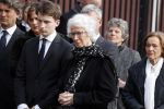 Rotterdam 20 februari 2018
Dienst voor overlijden /begrafenis Ruud Lubbers in de Laurentius Elisabeth Kathedraal. Ria Lubbers en haar familie