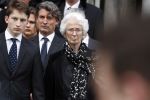 Rotterdam 20 februari 2018
Dienst voor overlijden /begrafenis Ruud Lubbers in de Laurentius Elisabeth Kathedraal. Ria Lubbers en haar familie