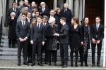 Rotterdam 20 februari 2018
Dienst voor overlijden /begrafenis Ruud Lubbers in de Laurentius Elisabeth Kathedraal. Ria Lubbers en haar familie