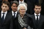 Rotterdam 20 februari 2018
Dienst voor overlijden /begrafenis Ruud Lubbers in de Laurentius Elisabeth Kathedraal. Ria Lubbers en haar familie