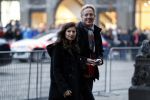Amsterdam 3 februari 2018 
Prinses Beatrix viert haar 80e verjaardag in het paleis op de dam. Robbert Dijkgraaf en zijn vrouw Pia de Jong