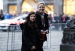 Amsterdam 3 februari 2018 
Prinses Beatrix viert haar 80e verjaardag in het paleis op de dam. Robbert Dijkgraaf en zijn vrouw Pia de Jong