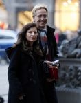Amsterdam 3 februari 2018 
Prinses Beatrix viert haar 80e verjaardag in het paleis op de dam. Robbert Dijkgraaf en zijn vrouw Pia de Jong