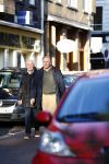 Amsterdam 11 maart 2018   
Roberto Payer op straat met ....