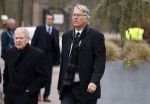 Leusden 6 maart 2018
Crematie Mies Bouwman in crematorium Leusden. Ron Brandsteder en Frits barend