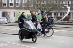 Amsterdam 10 februari 2018 
Ronald de Boer op zijn electrische bakfiets