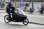 Amsterdam 10 februari 2018 
Ronald de Boer op zijn electrische bakfiets