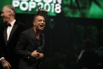 Amsterdam 12 februari 2018
Uitreiking Edison muziekprijzen in de westergasfabriek. Ronnie Flex