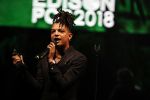 Amsterdam 12 februari 2018
Uitreiking Edison muziekprijzen in de westergasfabriek. Ronnie Flex
