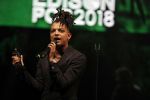 Amsterdam 12 februari 2018
Uitreiking Edison muziekprijzen in de westergasfabriek. Ronnie Flex