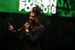 Amsterdam 12 februari 2018
Uitreiking Edison muziekprijzen in de westergasfabriek. Ronnie Flex