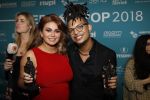 Amsterdam 12 februari 2018
Uitreiking Edison muziekprijzen in de westergasfabriek. Roxeanne Hazes met Ronnie Flex