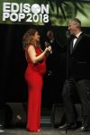 Amsterdam 12 februari 2018
Uitreiking Edison muziekprijzen in de westergasfabriek. Roxeanne Hazes met vriend Erk Zwennes