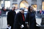 Amsterdam 3 februari 2018 
Prinses Beatrix viert haar 80e verjaardag in het paleis op de dam.
Kunsthistoricus Rudi Fuchs