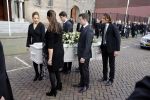 Rotterdam 20 februari 2018
Dienst voor overlijden /begrafenis Ruud Lubbers in de Laurentius Elisabeth Kathedraal. Kleinkinderen dragen de kist