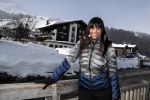 Lech/ Oberlech 25 februari 2018
Sandra Schuurhof met cameraman in Lech voor de koninklijke fotoshoot
