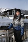 Lech/ Oberlech 25 februari 2018
Sandra Schuurhof met cameraman in Lech voor de koninklijke fotoshoot