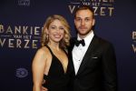 Amsterdam 5 maart 2018
Premiere bankier van het verzet in het de Lemar theater. Sarah Chronis met partner