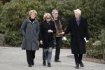 Leusden 6 maart 2018
Crematie Mies Bouwman in crematorium Leusden. Simone Kleinsma met Martine Bijl en Berend Boudewijn
