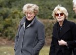 Leusden 6 maart 2018
Crematie Mies Bouwman in crematorium Leusden. Simone Kleinsma met Martine Bijl en Berend Boudewijn