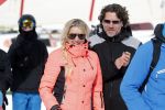 Wargain 1 maart 2018
Sonja Bakker en haar vriend  Barry van Suijdam en zoontje Bram op ski vakantie.